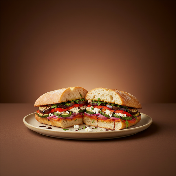 Roasted Veggie Ciabatta