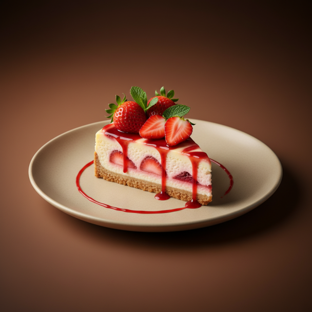 Strawbery Cheese cake 